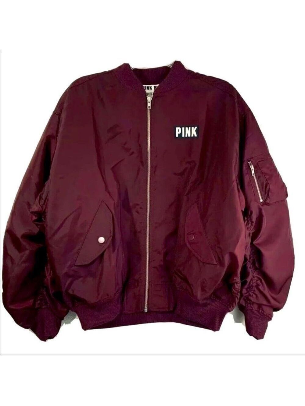 Pink By Victoria’s Secret Flight Bomber Jacket